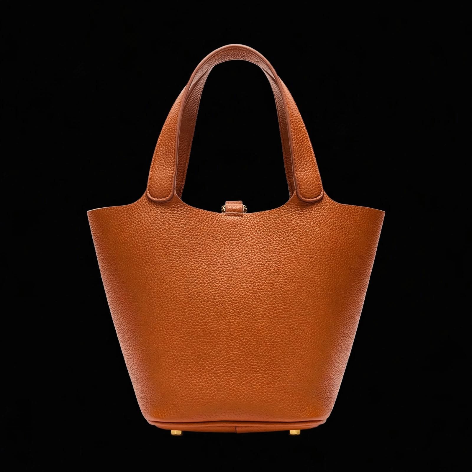 Bucket Tote, Tan
